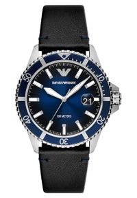 Emporio Armani - Zegarek Męski EMPORIO ARMANI Diver AR11516. Materiał: skóra #1