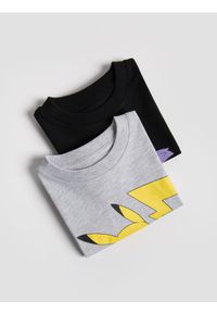 Reserved - T-shirt Pokémon 2 pack - czarny. Kolor: czarny. Materiał: bawełna, dzianina #1