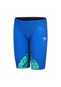 Speedo - Spodenki Chłopięce Lzr Ignite Patterned Jammer Shorts. Kolor: niebieski, zielony, wielokolorowy