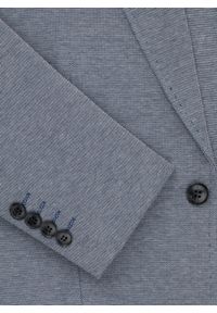 Pako Lorente - Szara marynarka melanż. Okazja: na co dzień. Kolor: szary. Materiał: poliester, bawełna, dzianina. Wzór: melanż. Sezon: wiosna. Styl: casual #6