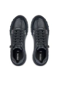 Geox Sneakersy D Alleniee D36LPB 05422 C9999 Czarny. Kolor: czarny. Materiał: zamsz, skóra #5
