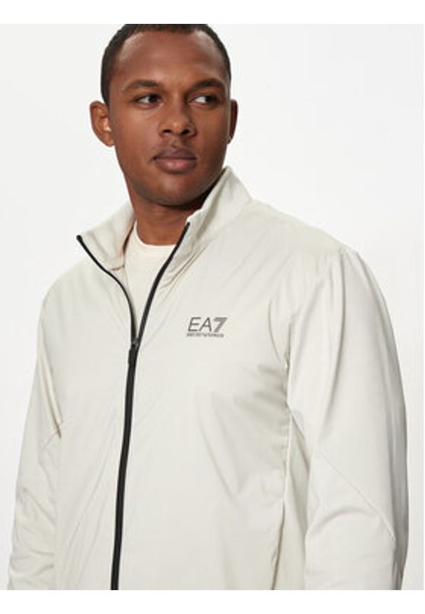 EA7 Emporio Armani Kurtka przejściowa 6DPM85 PJUFZ 1910 Beżowy Regular Fit. Kolor: beżowy. Materiał: syntetyk