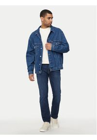 Tommy Jeans Kurtka jeansowa Aiden DM0DM19366 Niebieski Oversize. Kolor: niebieski. Materiał: bawełna #4