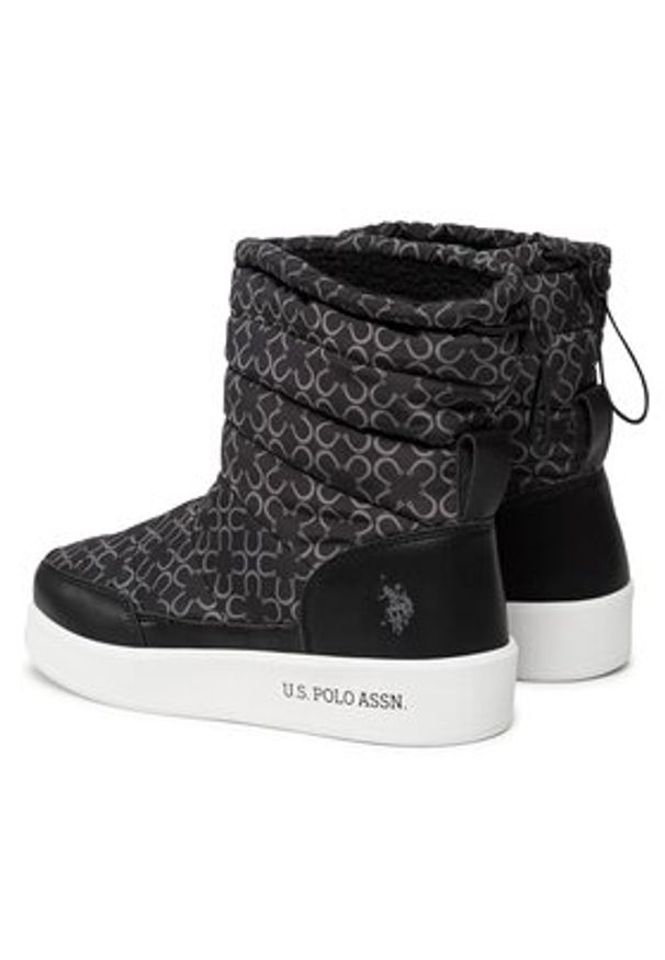 U.S. Polo Assn. Śniegowce VEGY006 Czarny. Kolor: czarny. Materiał: materiał