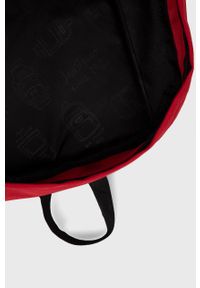 JanSport - Jansport plecak kolor czerwony duży gładki. Kolor: czerwony. Wzór: gładki #4