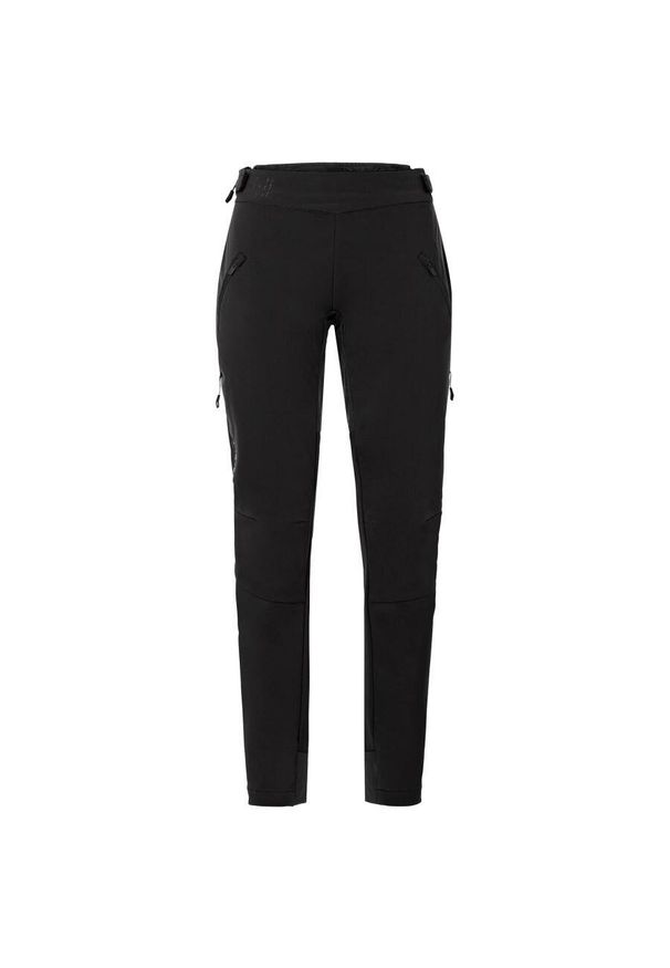 Vaude - Spodnie damskie VAUDE Minaki. Kolor: czarny. Długość: długie. Sport: kolarstwo