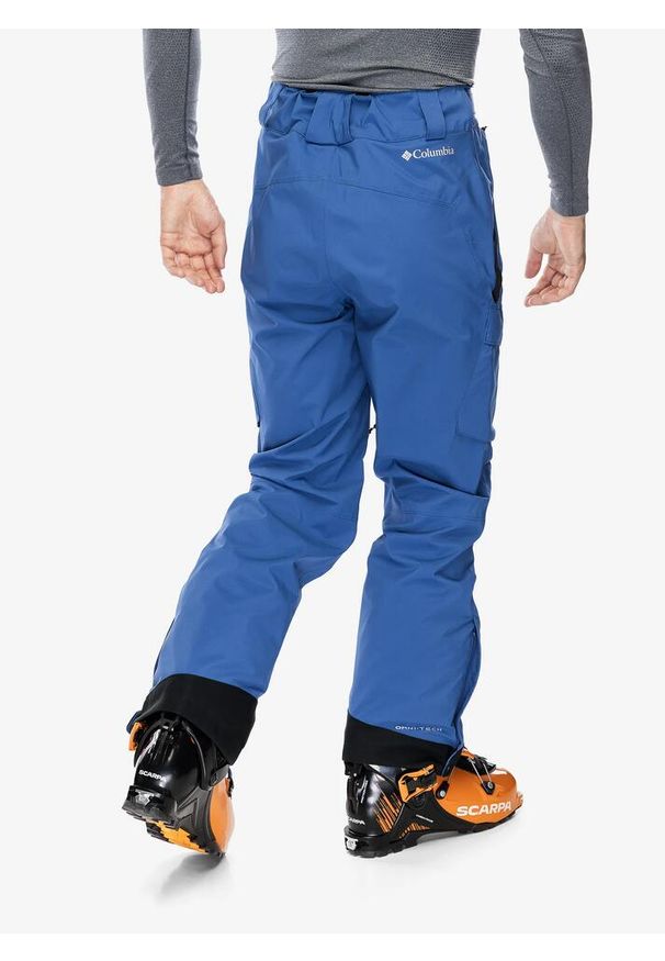 columbia - Spodnie narciarskie męskie Columbia Powder Stash II Pant. Kolor: niebieski. Sezon: zima. Sport: narciarstwo