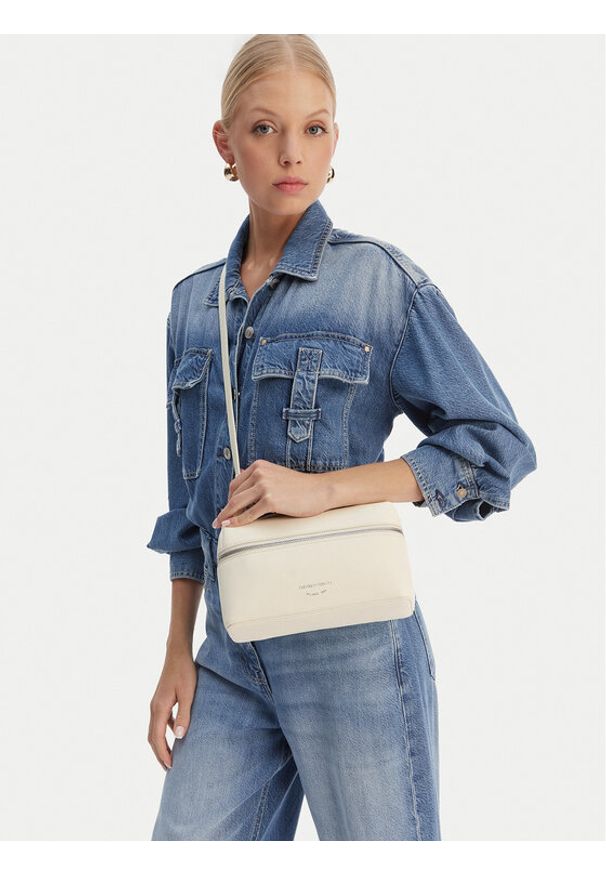 Emporio Armani Torebka EW004564 AF19229 U1070 Écru. Materiał: skórzane
