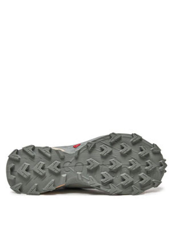 salomon - Salomon Buty do biegania Supercross 4 Gore-Tex L47594300 Szary. Kolor: szary. Materiał: materiał. Technologia: Gore-Tex