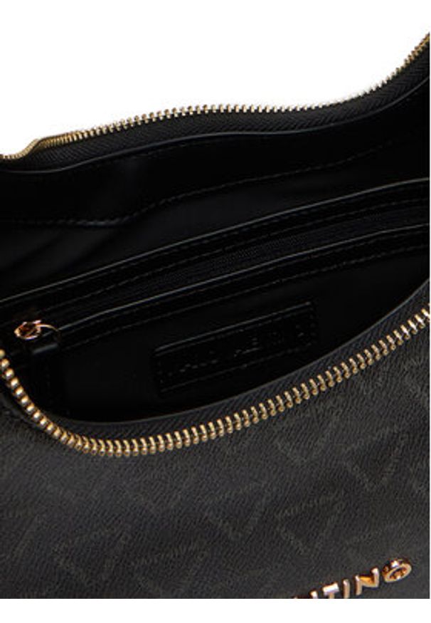 VALENTINO - Valentino Torebka Shelby VBS90A07LOG Czarny. Kolor: czarny. Materiał: skórzane