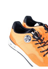 North Sails Sneakersy "Hitch" | RW-04 SHOCK-047 | Hitch | Mężczyzna | Pomarańczowy. Kolor: pomarańczowy. Materiał: materiał, skóra. Wzór: aplikacja #5