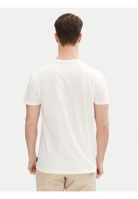 INDICODE T-Shirt Caron 41-051 Granatowy Regular Fit. Kolor: biały. Materiał: bawełna