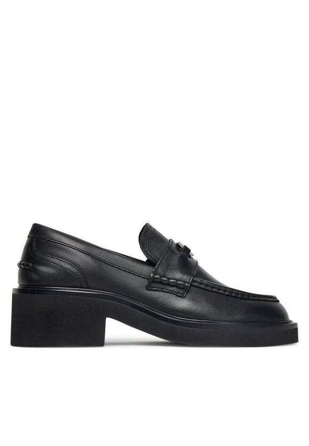 Loafersy Tommy Jeans. Kolor: czarny