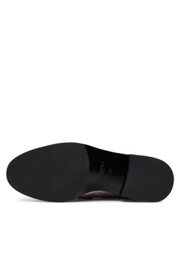 Badura Mokasyny LILAC-SLT152SK Srebrny. Kolor: srebrny. Materiał: skóra