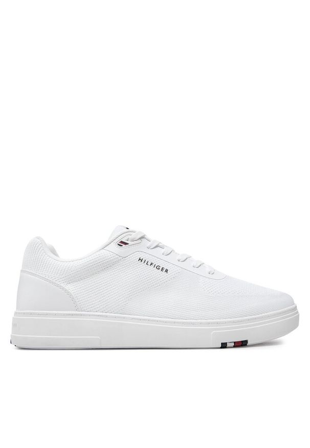 TOMMY HILFIGER - Sneakersy Tommy Hilfiger. Kolor: biały