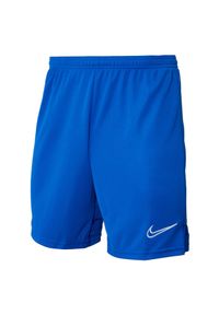 Spodenki piłkarskie Nike Dri-FIT Academy JR CW6109. Materiał: materiał, włókno, skóra, poliester. Technologia: Dri-Fit (Nike). Styl: klasyczny. Sport: piłka nożna #1