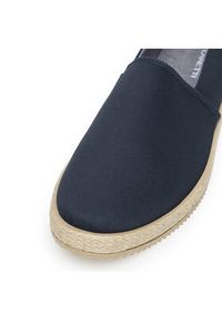 Lanetti Espadryle MF1594-1 Granatowy. Kolor: niebieski. Materiał: materiał