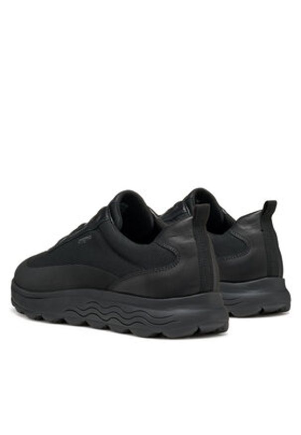 Geox Sneakersy U Spherica U46BYA 01185 C9999 Czarny. Kolor: czarny. Materiał: materiał