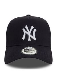 New Era Czapka z daszkiem Patch New York Yankees 9FORTY E-Frame 60580706 Czarny. Kolor: czarny. Materiał: bawełna, materiał