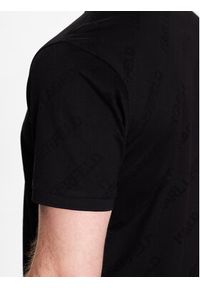 Karl Lagerfeld - KARL LAGERFELD T-Shirt 755005 532201 Czarny Regular Fit. Typ kołnierza: dekolt w karo. Kolor: czarny. Materiał: bawełna #2