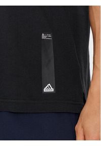 Adidas - adidas T-Shirt II3479 Czarny Regular Fit. Kolor: czarny. Materiał: bawełna #4