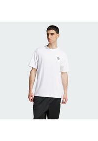 Adidas - adidas T-Shirt Trefoil Essentials JI8544 Biały Regular Fit. Kolor: biały. Materiał: bawełna #1