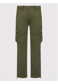 Alpha Industries Spodnie materiałowe Jet 101212 Zielony Straight Fit. Kolor: zielony. Materiał: bawełna #3