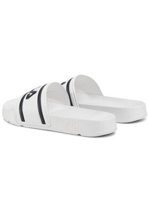 Fila Klapki Morro Bay Slipper 2.0 1010930.1FG Biały. Kolor: biały. Materiał: skóra