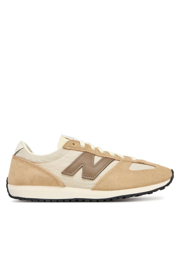 New Balance Sneakersy U471AI Beżowy. Kolor: beżowy. Materiał: skóra, zamsz