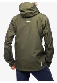 Kurtka z membraną męska Mammut Crater IV HS Hooded Jacket. Kolor: zielony