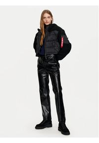 Alpha Industries Kurtka zimowa 138001 Czarny Regular Fit. Kolor: czarny. Materiał: syntetyk. Sezon: zima #5
