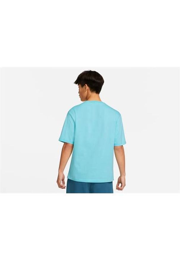 Koszulka sportowa męska Nike Air Jordan 'why Not'. Kolor: niebieski. Długość rękawa: krótki rękaw. Długość: krótkie. Sport: fitness