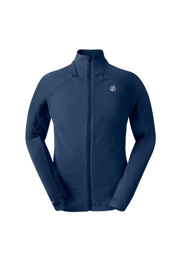 DARE 2B - Męska Warstwa Środkowa Substratum IV Stretch Midlayer. Kolor: szary, niebieski, wielokolorowy. Sport: turystyka piesza