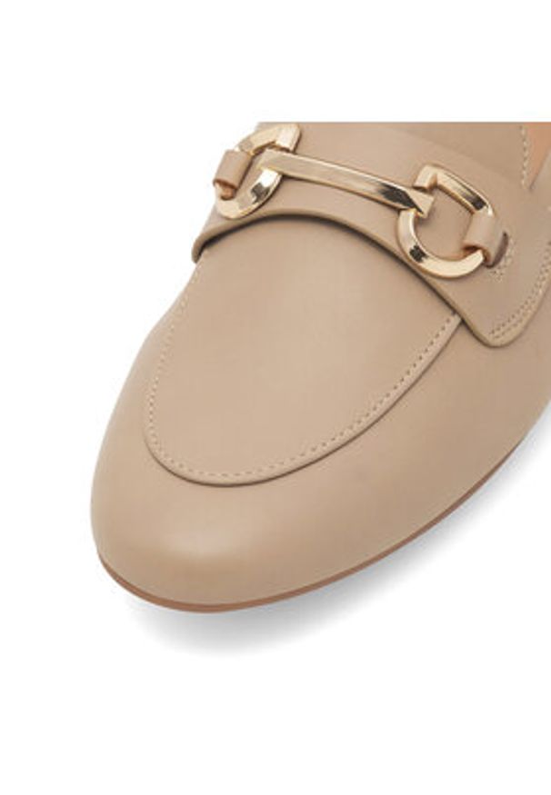 Jenny Fairy Loafersy ERINE WYL3649-1 Beżowy. Kolor: beżowy. Materiał: skóra