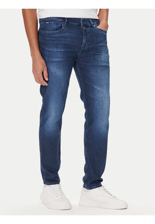BOSS Jeansy H-Re.Maine 50550938 Granatowy Regular Fit. Kolor: niebieski