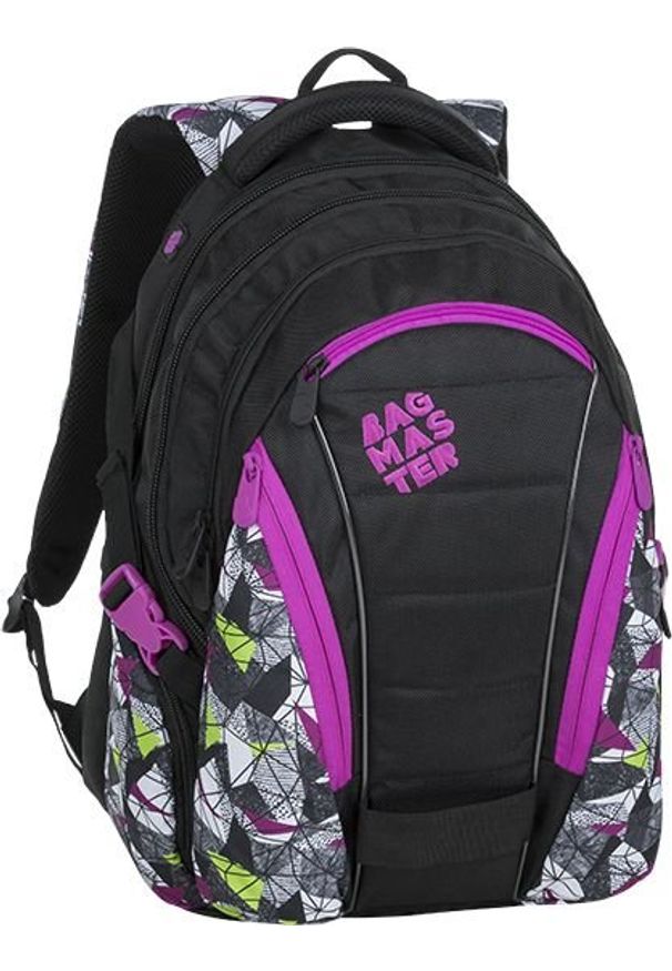 Bagmaster - BAGMASTER Plecak szkolny Bag 9 B czarny. Kolor: czarny