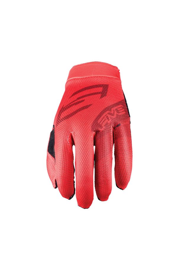 FIVE GLOVES - Rękawiczki XR-LITE KIDS - PASKI CZERWONE (czerwone) - S/03. Kolor: czerwony. Wzór: paski. Sport: kolarstwo