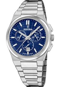 Zegarek męski Festina F20059-2 srebrny. Kolor: srebrny #1