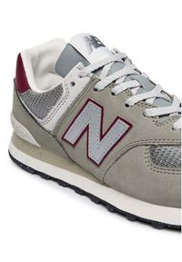 New Balance Sneakersy U574SKB W Brązowy. Kolor: brązowy. Materiał: nubuk, skóra. Model: New Balance 574 #5