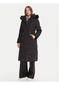 Morgan Kurtka puchowa 252-GSARI Czarny Regular Fit. Kolor: czarny. Materiał: syntetyk #1