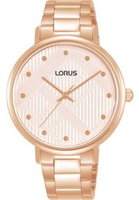 Zegarek Lorus Zegarek damski Lorus RG202VX9 różowe złoto. Kolor: złoty, wielokolorowy, różowy #1