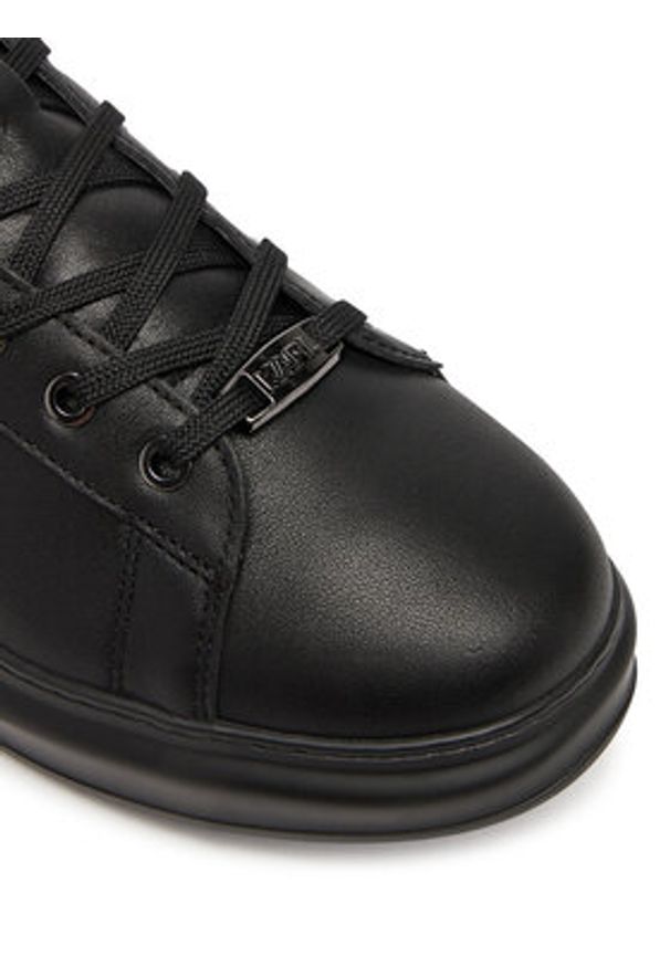 Karl Lagerfeld - KARL LAGERFELD Sneakersy KL52534E 00X Czarny. Kolor: czarny. Materiał: skóra