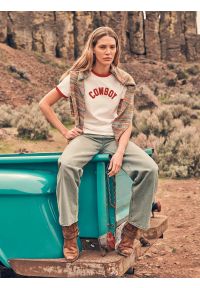 Wrangler - DAMSKIE SPODNIE WRANGLER LOOSE STRAIGHT SILVER LAKE 112371183 #9