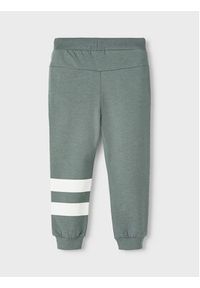 Name it - NAME IT Spodnie dresowe 13209470 Zielony Regular Fit. Kolor: zielony. Materiał: bawełna, dresówka #3