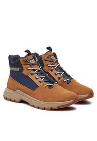 CAT Footwear Trapery Colorado Sneaker P726087 Brązowy. Kolor: brązowy. Materiał: skóra