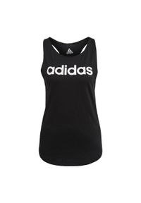 Adidas - LOUNGEWEAR Essentials Loose Logo Tank Top. Kolor: biały, czarny, wielokolorowy