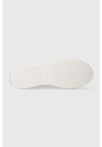 Calvin Klein trampki VULC HIGH TOP damskie kolor biały HW0HW01679. Nosek buta: okrągły. Zapięcie: sznurówki. Kolor: biały. Materiał: skóra. Szerokość cholewki: normalna #3