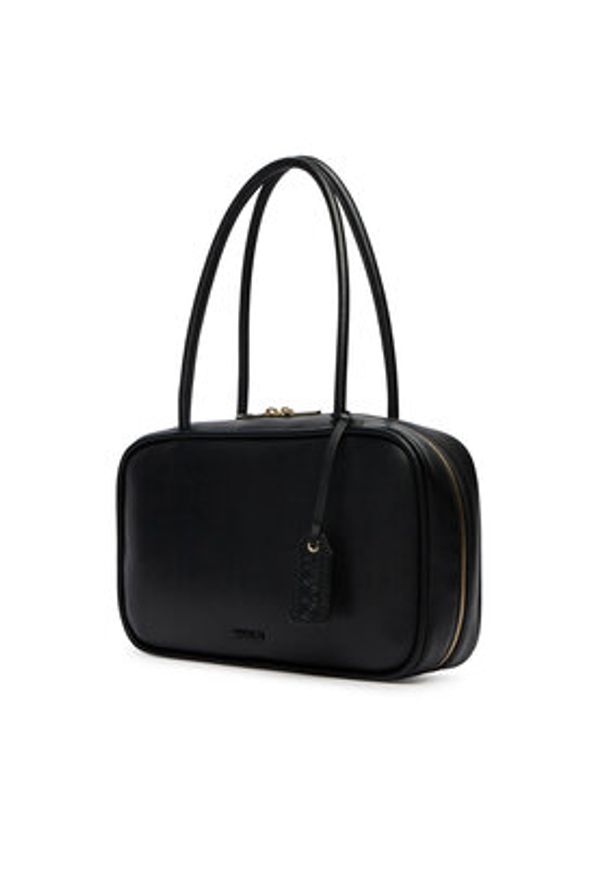 Hugo - HUGO Torebka Jodi 50562944 Czarny. Kolor: czarny. Materiał: skórzane