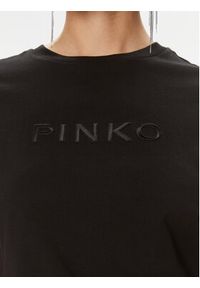 Pinko T-Shirt Start 101752 A1NW Czarny Regular Fit. Kolor: czarny. Materiał: bawełna #6