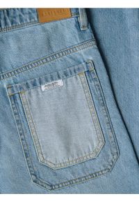 Reserved - Jeansy baggy - niebieski. Kolor: niebieski #1
